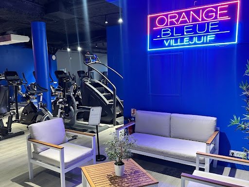 Néon LED salle de sport L'Orange Bleue Villejuif